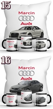 КРУЖКА AUDI MAGIC + ПОДУШКА + НАБОР ИМЕНИ