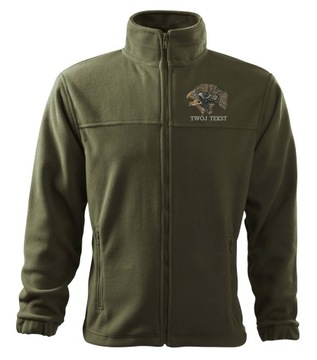 BLUZA POLAR MYŚLIWSKI Z IMIENIEM na PREZENT XL