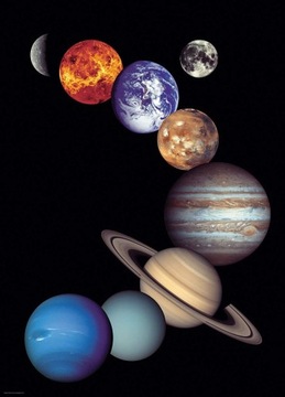 Eurographics NASA Solar System Puzzle (1000 Pieces