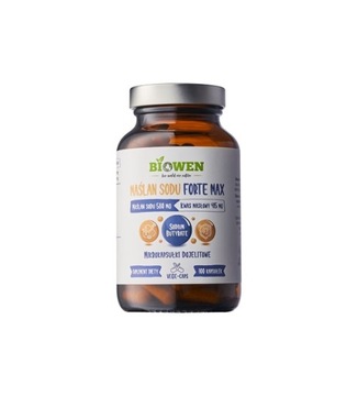 Suplement diety Biowen maślan sodu Forte Max 580 mg 100 kapsułek