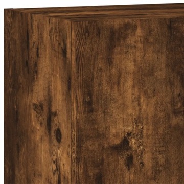 Meble ścienne TV - 5 szafek, dąb, wymiary: 40,5x30x102cm, 40,5x30x60cm, 100