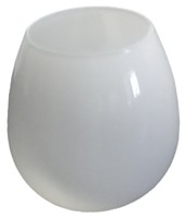 KLOSZ KONIAK E27 BŁYSZCZĄCY DO LAMP, SZKLANY OTWARTY