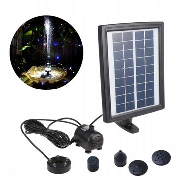 Akumulator Bateria Solarna Pompa do stawu Fontanna