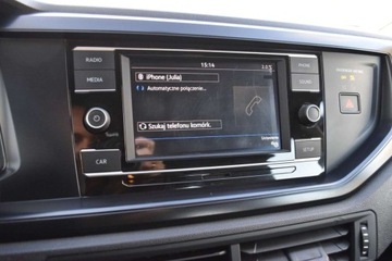 Volkswagen Polo V Hatchback 3d Facelifting 1.0 75KM 2017 Volkswagen Polo SalonPL 75KM MPI Trendline Pakiety Czujniki x2 Klimatyzajc, zdjęcie 17