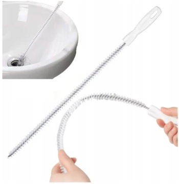 SZCZOTKA DO CZYSZCZENIA RUR ODPŁYWU ZLEWU WYCIOR UDRAŻNIANIA PRZEPYCHANIA