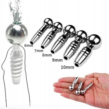 Stainless Steel Urethral Sound Dilator Male Penis