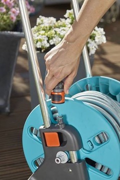 Gardena AquaRoll M Тележка для шланга Gardena Бирюзовый