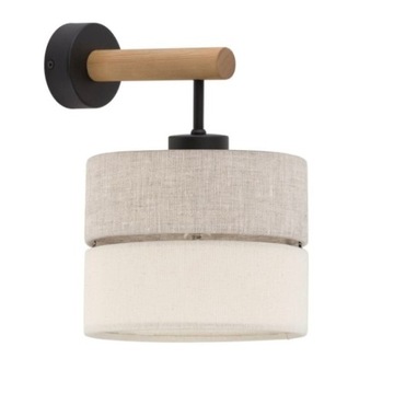 Kinkiet TK-Lighting czarny E27 15 W