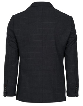 ПИДЖАК МУЖСКОЙ В КЛЕТКУ, ЭЛЕГАНТНЫЙ ПОВСЕДНЕВНЫЙ, ТУРЕЦКИЙ ГРАФИТ 50