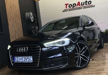 Audi A6 C7 Avant Facelifting 2.0 TDI ultra 190KM 2016 Audi A6 ULTRA navi S line KUBELKI bi XENON PE...