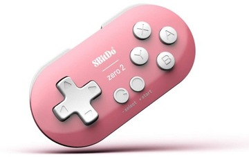 8Bitdo Zero 2 Pink Miniaturowy Pad Bluetooth PC Android Switch OUTLET