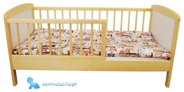 Детская кроватка Bartek кушетка 120x60 сосна/белый