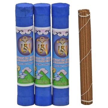 Kadzidło Tybetańskie OM Medicine Buddha, 35 g. 30 patyczków