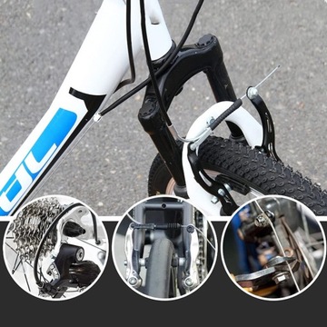 ЛИНЕЙНЫЙ ВЕЛОСИПЕДНЫЙ ТОРМОЗНОЙ КОМПЛЕКТ V ТОРМОЗА ВЕЛОСИПЕДНЫЙ ТОРМОЗНОЙ РЫЧАГ