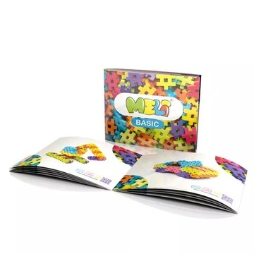 KLOCKI BASIC WAFLE 50 sztuk KONSTRUKCYJNE EDUKACYJNE POLSKIE