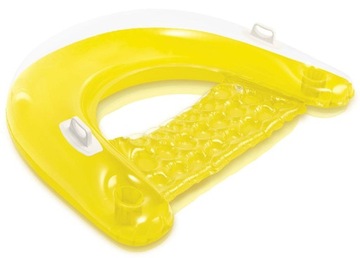 Fotel dmuchany Intex 58859 żółty