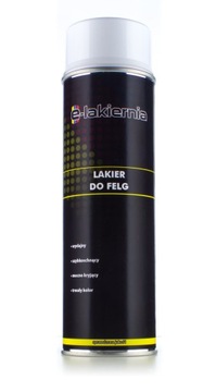 e-lakiernia LAKIER SPRAY DO FELG BIAŁY POŁYSK 500