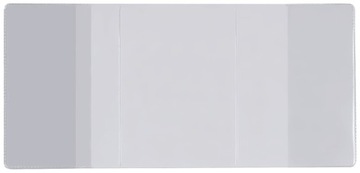 ОБЛОЖКА РЕГИСТРАЦИОННАЯ КАРТА ПРОЗРАЧНАЯ x10