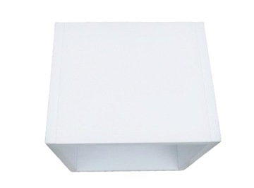 Полка Matt Black WHITE Square Hanging Cubic