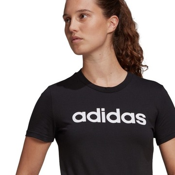 Koszulka damska adidas Essentials Slim T-Shirt czarna GL0769 L