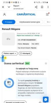 Renault Megane III Hatchback Facelifting 1.4 TCe 130KM 2013 Renault Megane Top Tylko 70 Tkm - Klimatronik - Zarejestrowana 1.4, zdjęcie 36