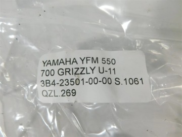 ЛЕВЫЙ ПОВОРОТНЫЙ КУЛАК YAMAHA YFM 550 700 GRIZZLY U-11 3B4-23501-00-00