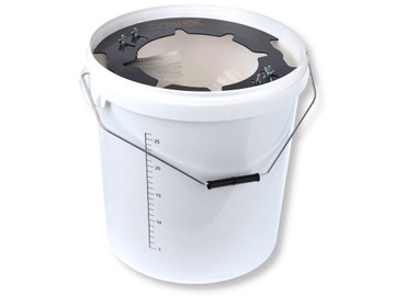 INSTAR - МАШИНА ДЛЯ ОЧИСТКИ СМЕСИТЕЛЕЙ TYTANX ВЕДРО 33 Л ЩЕТКИ ВОДА