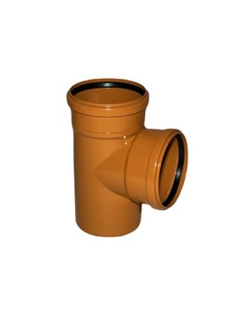 TRÓJNIK KANALIZACYJNY PVC 160/160/88 PCV WAVIN