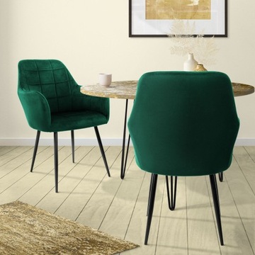 ML-Design zestaw 2 krzesel do jadalni,