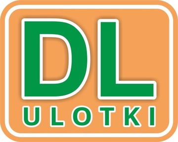 Ulotki DL 100 szt. 130 g Dwie Strony Kolorowe PREMIUM