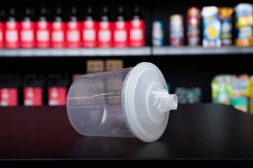PPS Внешняя жесткая покрасочная чашка с градуировкой 600мл Набор из 50 шт. ХМЛ