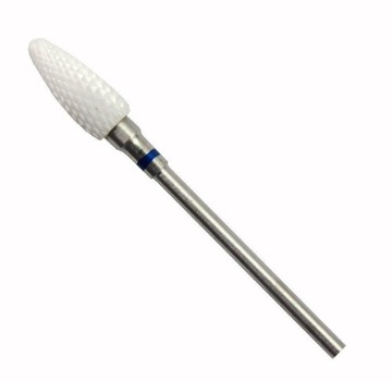 Керамическая фреза для гелевого гибридного маникюра CONE medium H0615TB-M