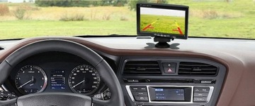 Широкоэкранный TFT ЖК-монитор 7 дюймов, 12–24 В, 2xВИДЕО