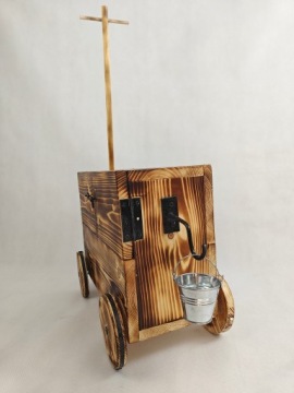 Мобильная конюшня для хобби-лошадей Art of Mind — крытая повозка, повозка с двумя лошадьми