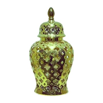 Kolczyki ceramiczne Słoik imbiru Wazon dekora