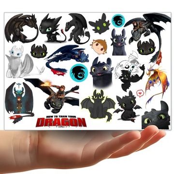 МОЮЩИЕСЯ ТАТУ ДЛЯ ДЕТЕЙ КАК ПРИРУЧИТЬ ДРАКОНА ОРИГИНАЛЬНЫЕ УЗОРЫ