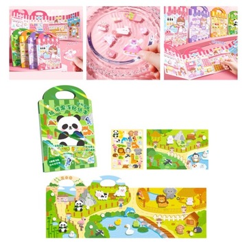 Многоразовая книга с наклейками Goodies Classroom Zoo