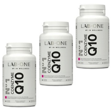 LAB ONE N°1 3X COENZYME Q10 180k KOENZYM UBICHINOL