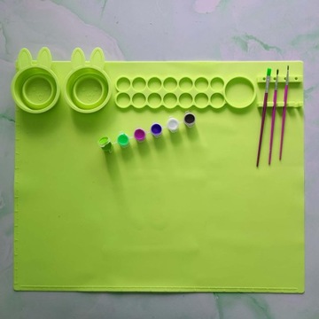 Силиконовый коврик для рукоделия. Силиконовый коврик для рукоделия. Краска для чашек.