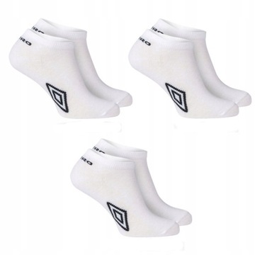 UMBRO Skarpety STOPKI SNEAKER 3 pary r. 43-46