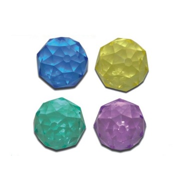 Piłeczka Kauczukowa Diament Przezroczysta 3 cm