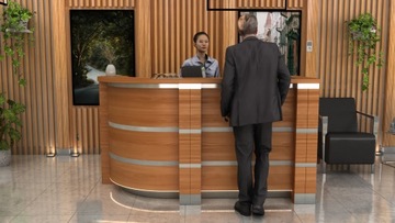 Lada recepcyjna R17 260x80cm Art_R17005