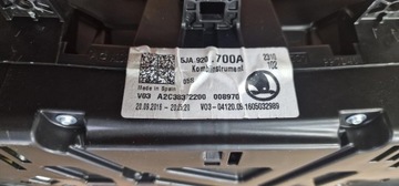 PŘÍSTROJOVÁ DESKA BUDÍK SKODA RAPID II 5JA920700A 12- 1.2TSI