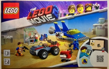 LEGO INSTRUKCJA z zestawu 70821 (40g)