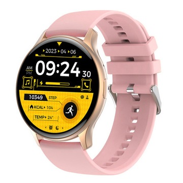 Zegarek damski SMARTWATCH Rubicon różowy 466x466 ROZMOWY BT BRANSOLETA