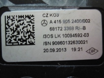MERCEDES CITAN I W415 14R PŘEPÍNAČ KOMBINOVANÝ A4159052400 681723368R