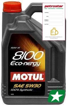 MOTUL 8100 ECO-NERGY 5W30 4L