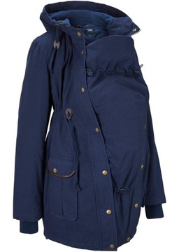 42 Bonprix jna KURTKA CIĄŻOWA Z WSTAWKĄ NIEMOWLĘCĄ