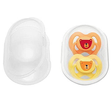 Соска силиконовая Mama Bear 6-18 месяцев 4 шт.