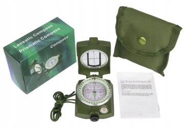KOMPAS PRYZMATYCZNY BUSOLA WOJSKOWA PROFESJONALNY